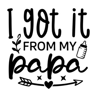 i got it from my papa Small